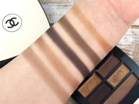 chanel les beiges natural eyeshadow swatches|Chanel eyeshadow palette deep.